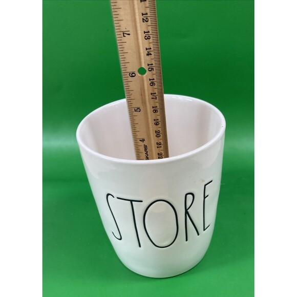 Rae Dunn Artisan Collection STORE Canister with Wooden Lid - Ceramic - Picture 8 of 10